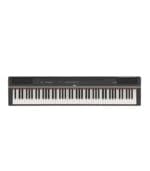 Pianos P125 (Black), Including X stand, Metal pedal and headphones - Image 2