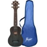 Ukuleles - Flight - with Gigbag - Black