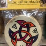 8'' Celtic Isle Bodhran with Beater and Solid Wooden Frame