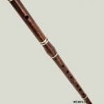 The Cygnet Irish Rosewood Flute with Foam Lined Box