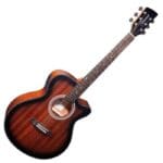 Brunswick BTK50 Acoustic/electric guitar - Tobacco Sunburst