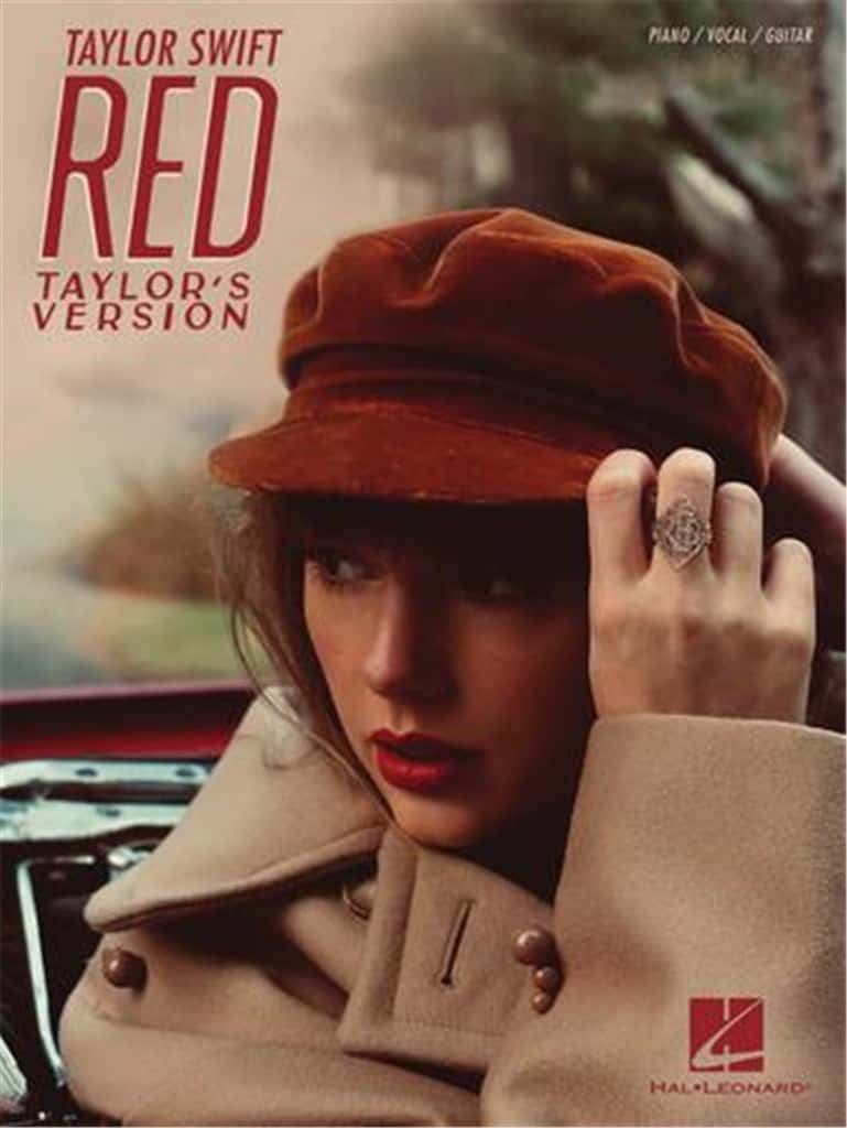 swiftred TAYLOR SWIFT: TAYLOR SWIFT - RED (TAYLOR'S VERSION): PIANO, VOCAL AND GUITAR - Image 1