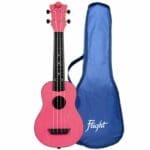 Ukuleles - Flight - with Gigbag - Pink
